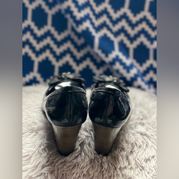 Black coach wedge heels - Picture 2 of 3